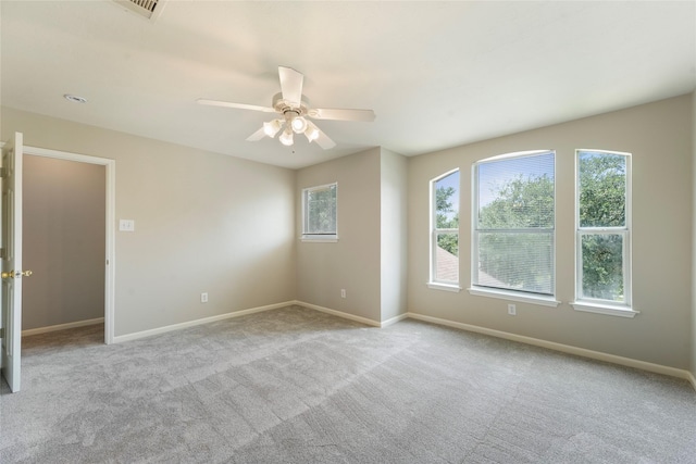 1019 Sawgrass Ridge Ln, Houston, TX 77073 - carpeted empty room featuring baseboards and ceiling fan