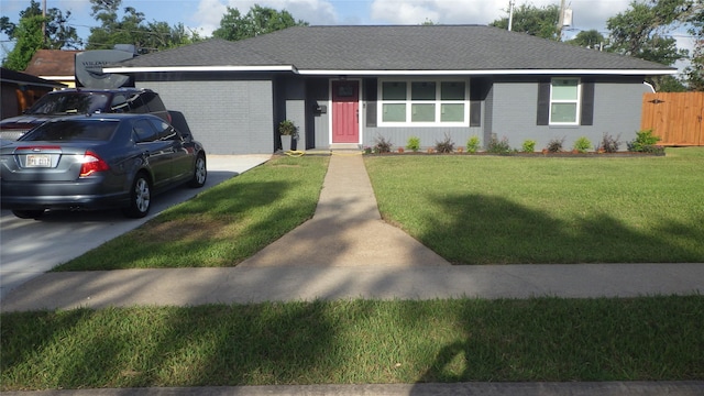232 Birch St, Lake Jackson, TX 77566 - single story home featuring brick siding and a shingled roof