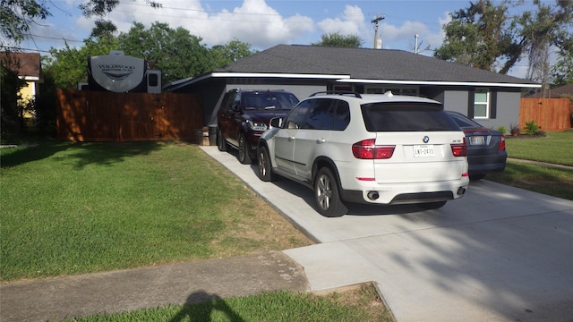 232 Birch St, Lake Jackson, TX 77566 - view of vehicle parking with concrete driveway