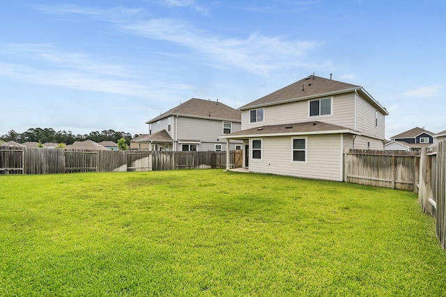 2580 Westslope Dr, Conroe, TX 77384 - back of property featuring a fenced backyard