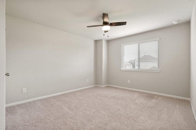 2580 Westslope Dr, Conroe, TX 77384 - unfurnished room featuring a ceiling fan, carpet flooring, and a smoke detector