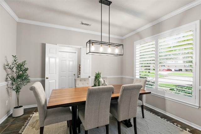 14427 Wickhurst Pl, Cypress, TX 77429 - dining space with crown molding and baseboards