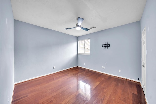 21142 Granite Trail Ln, Richmond, TX 77407 - unfurnished room with wood finished floors and a ceiling fan
