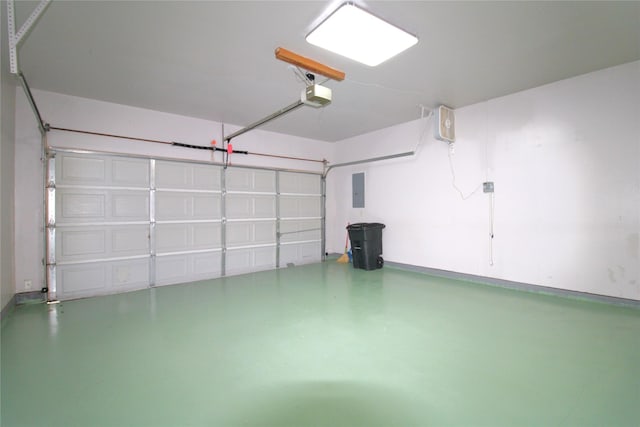 21142 Granite Trail Ln, Richmond, TX 77407 - garage featuring a garage door opener and electric panel
