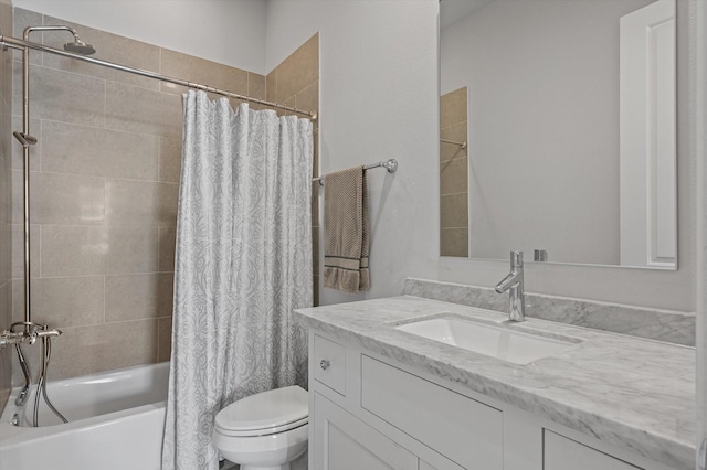 1217 Timbergrove Acres St, Houston, TX 77008 - full bathroom with vanity and shower / bath combo with shower curtain