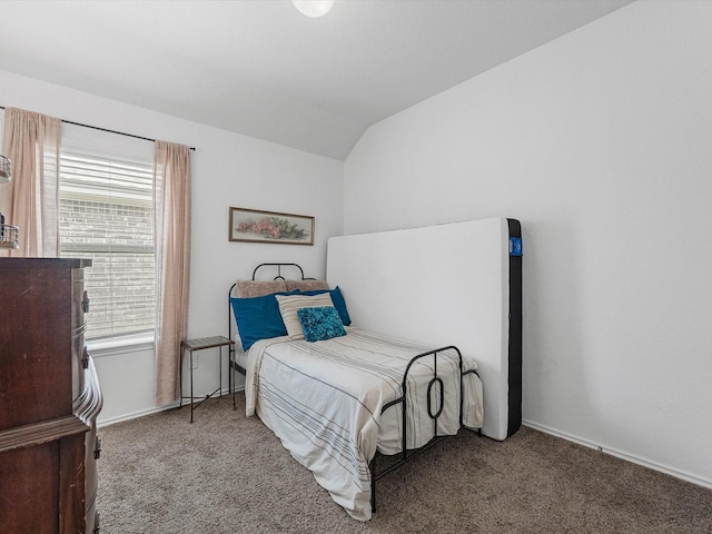 3327 Jane Way, Richmond, TX 77406 - bedroom featuring carpet flooring and vaulted ceiling
