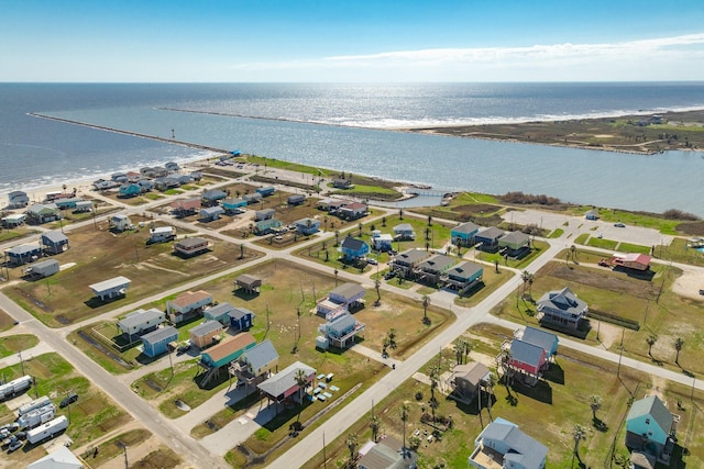 1214 Fort Velasco Dr, Surfside Beach, TX 77541 - view of property location featuring a large body of water and nearby suburban area