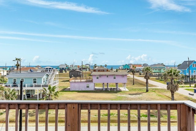 1214 Fort Velasco Dr, Surfside Beach, TX 77541 - water view featuring nearby suburban area