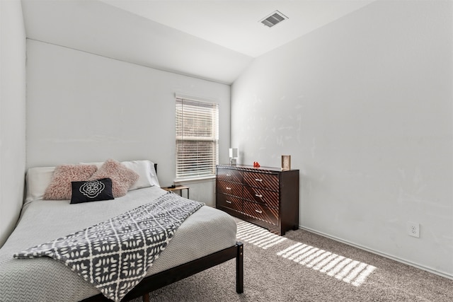 20214 Portbec Dr, New Caney, TX 77357 - bedroom featuring carpet floors and lofted ceiling