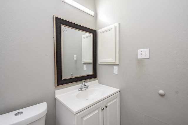 4706 Torrington Ct, Sugar Land, TX 77479 - half bath with vanity and toilet