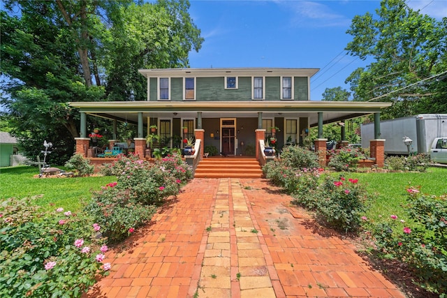 246 W 6th St, Rusk, TX 75785 - farmhouse inspired home featuring covered porch and a front yard
