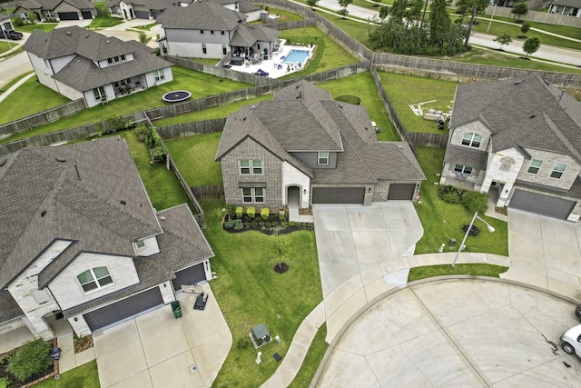 10009 Gray Jay Ct, Conroe, TX 77384 - aerial view of residential area