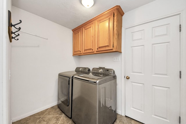 5874 Natchez Trce, Baytown, TX 77523 - laundry area with separate washer and dryer and cabinet space
