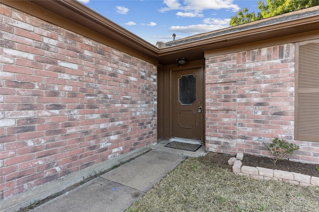 20062 S Pecos Valley Trl, Katy, TX 77449 - property entrance with brick siding