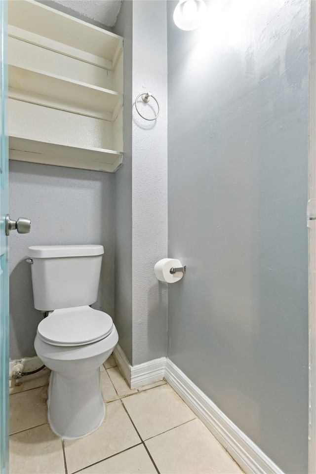 20062 S Pecos Valley Trl, Katy, TX 77449 - bathroom with tile patterned flooring and toilet