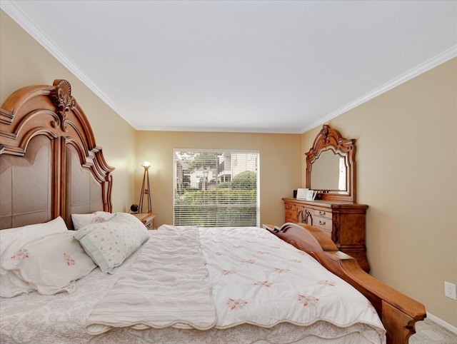 2230 S Piney Point Rd Unit 125, Houston, TX 77063 - bedroom with ornamental molding and carpet floors