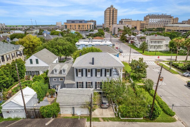 607 11th St, Galveston, TX 77550 - bird's eye view