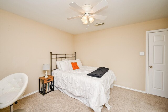 28503 Cece Glen Ct, Spring, TX 77386 - bedroom with carpet and ceiling fan