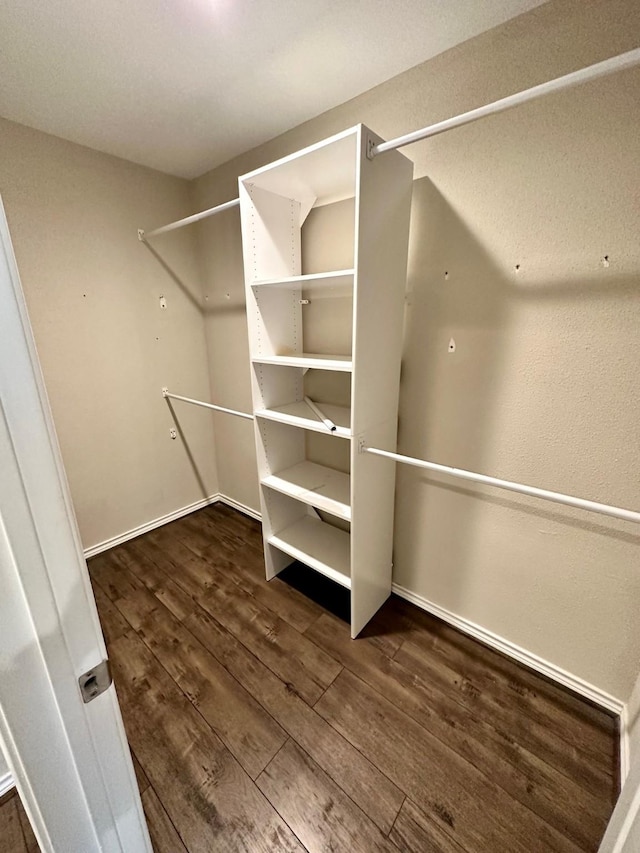 4842 Green Trail Dr, Houston, TX 77084 - spacious closet featuring hardwood / wood-style floors