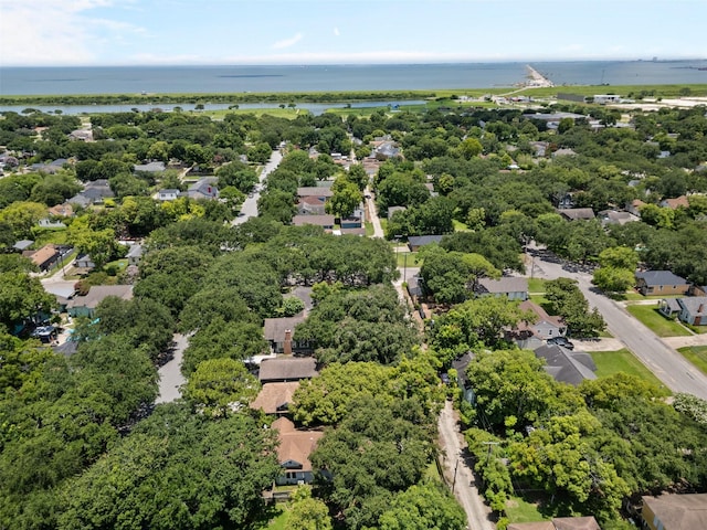 317 11th Ave N, Texas City, TX 77590 - aerial perspective of suburban area with a large body of water