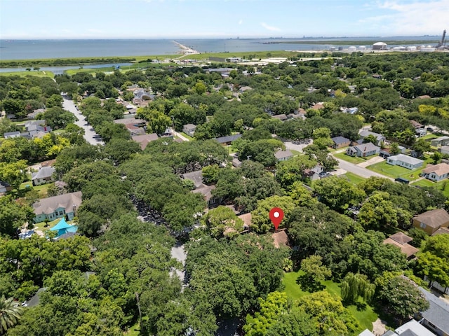 317 11th Ave N, Texas City, TX 77590 - drone / aerial view of a nearby body of water