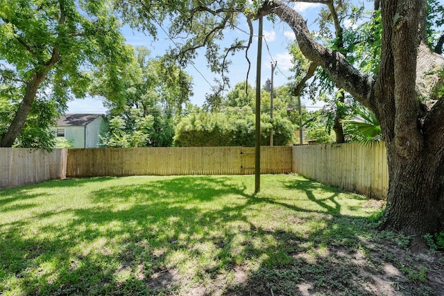 317 11th Ave N, Texas City, TX 77590 - view of fenced backyard