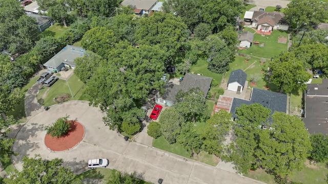 13915 Nitida St, Houston, TX 77045 - aerial view of property and surrounding area with nearby suburban area