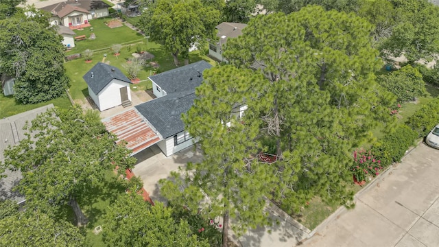 13915 Nitida St, Houston, TX 77045 - aerial perspective of suburban area