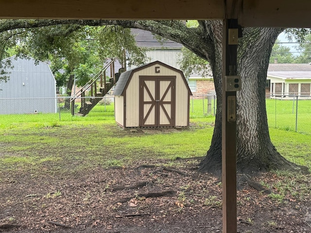 1722 Briar Ln, Wharton, TX 77488 - view of shed featuring a fenced backyard