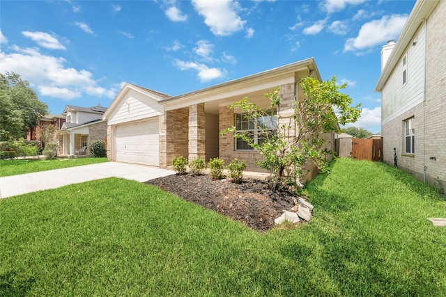 20126 Cypresswood Gln, Spring, TX 77373 - view of front facade with driveway, brick siding, and a garage