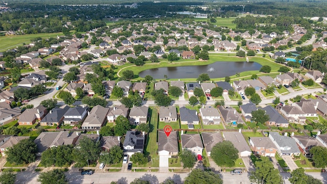 20126 Cypresswood Gln, Spring, TX 77373 - aerial overview of property's location featuring a nearby body of water and nearby suburban area