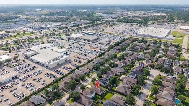 20126 Cypresswood Gln, Spring, TX 77373 - aerial view of property and surrounding area with industrial structures