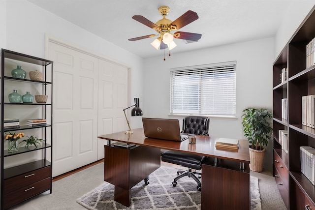 5602 Society Ln, Houston, TX 77084 - office space with a ceiling fan