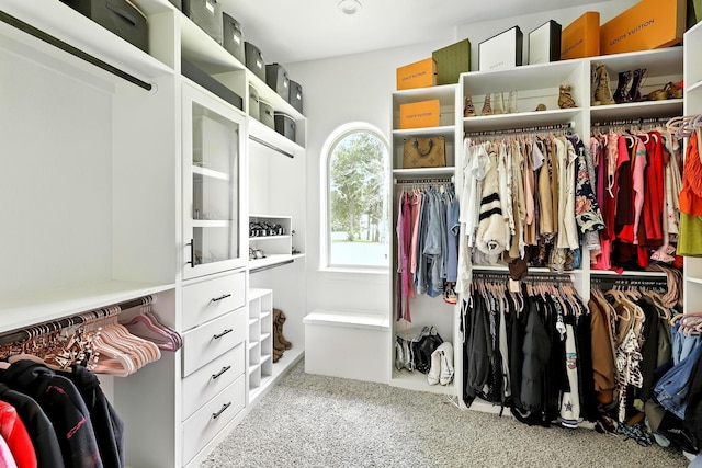 17114 Leon Ct, Splendora, TX 77372 - walk in closet with carpet floors