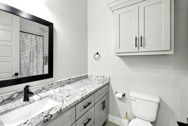 17114 Leon Ct, Splendora, TX 77372 - bathroom with vanity and toilet