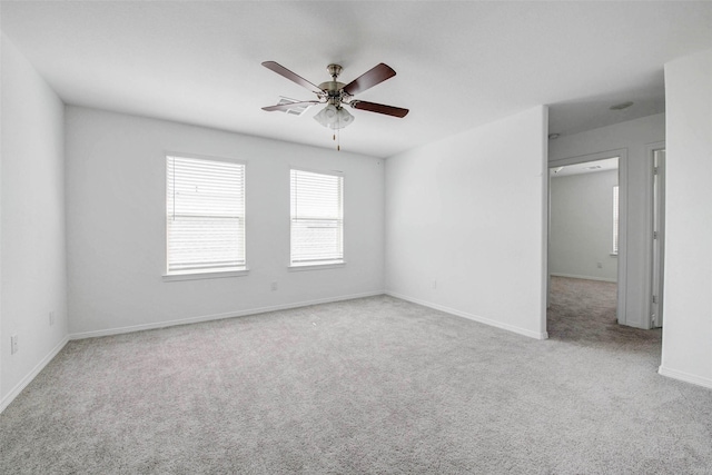 22351 Auburn Cabin Ln, Porter, TX 77365 - empty room with carpet flooring and a ceiling fan