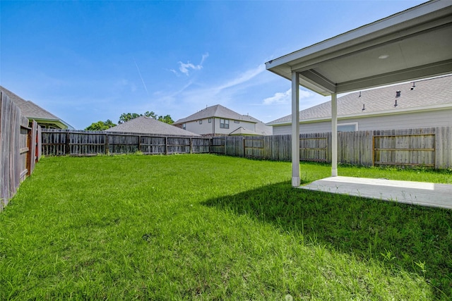 22351 Auburn Cabin Ln, Porter, TX 77365 - fenced backyard featuring a patio area