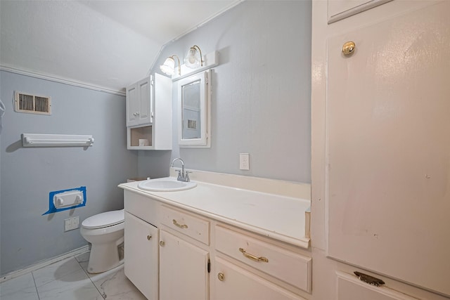 13351 Oak Leaf Ln, Houston, TX 77015 - bathroom with vanity and marble finish flooring