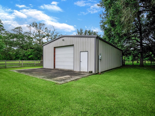 413 Christensen Rd, Hankamer, TX 77560 - view of outbuilding with driveway