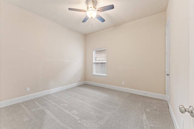 13207 Parkway Meadows Dr, Houston, TX 77077 - spare room with carpet floors and ceiling fan
