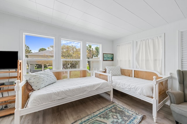 106 E Madison Ave, Port O Connor, TX 77982 - bedroom featuring wood finished floors