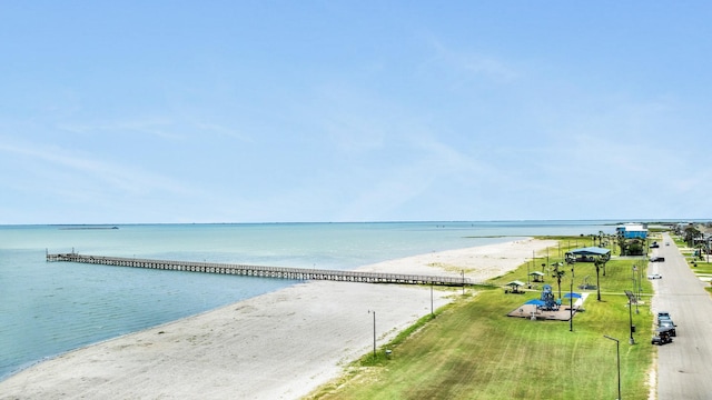 106 E Madison Ave, Port O Connor, TX 77982 - water view with local beach