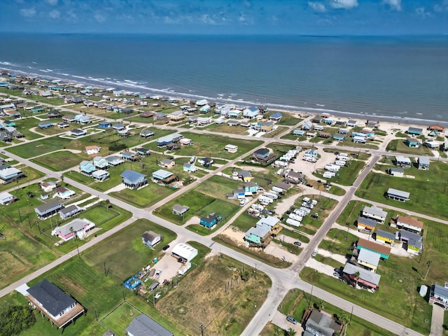 344 Thunder Rd, Surfside Beach, TX 77541 - aerial overview of property's location featuring expansive coastline