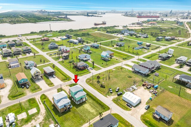 344 Thunder Rd, Surfside Beach, TX 77541 - bird's eye view of a nearby body of water