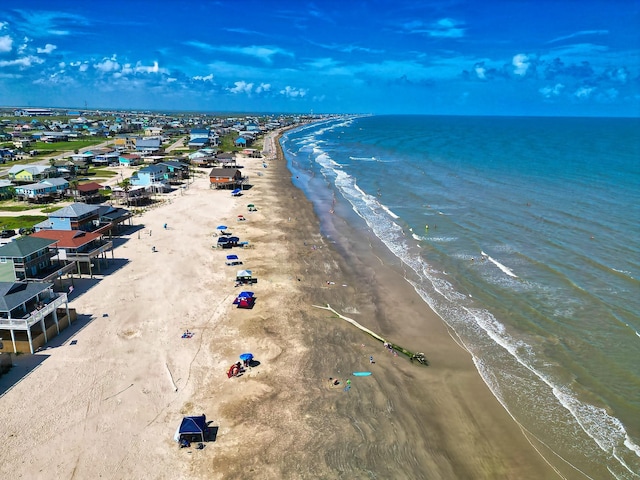 344 Thunder Rd, Surfside Beach, TX 77541 - drone / aerial view of expansive coastline