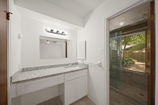 2531 Anzalone Dr, Spring, TX 77373 - full bath featuring vanity and walk in shower