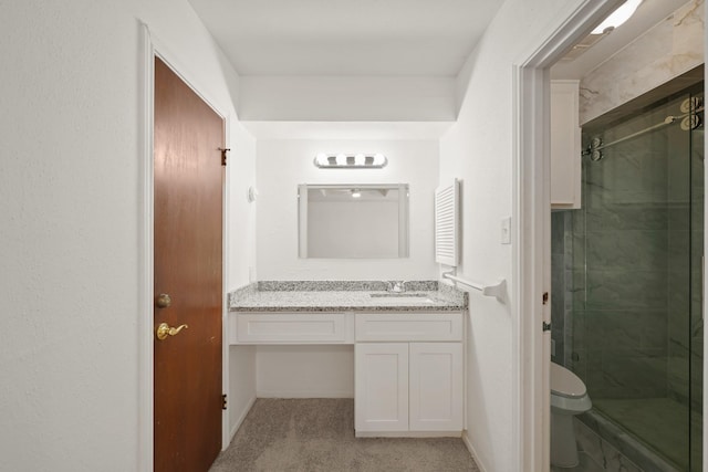 2531 Anzalone Dr, Spring, TX 77373 - full bath with a stall shower and vanity