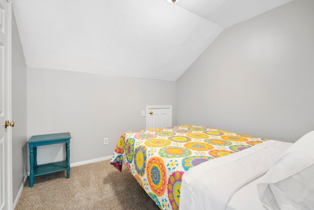 8522 Hillsboro Pl, Sugar Land, TX 77479 - bedroom with lofted ceiling and carpet