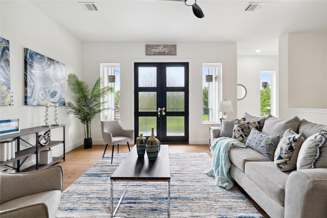 3022 Drew St, Houston, TX 77004 - living room with wood finished floors and baseboards
