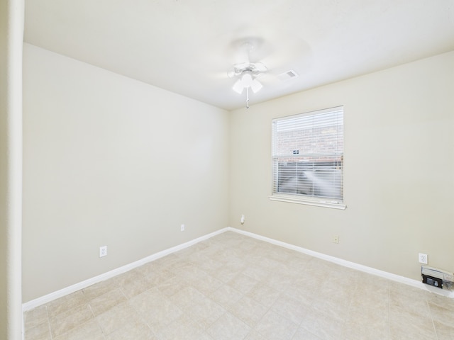 16911 Wortley Dr, Houston, TX 77084 - unfurnished room with a ceiling fan and baseboards